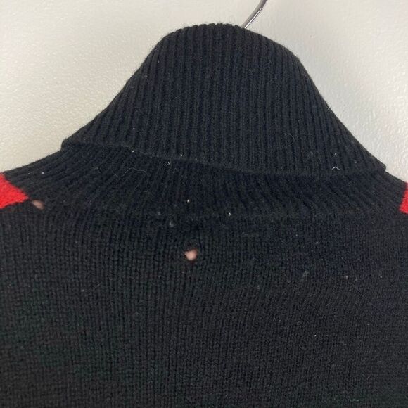 Vintage RARE Polo Ralph Lauren Turtleneck Sweater 100% Lambswool Suicide Skier - Picture 9 of 13